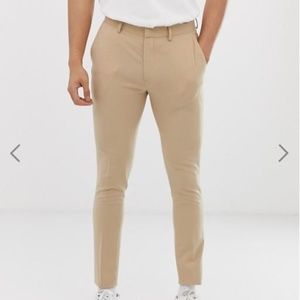 Boy's/Men's ASOS Tan Skinny Pants